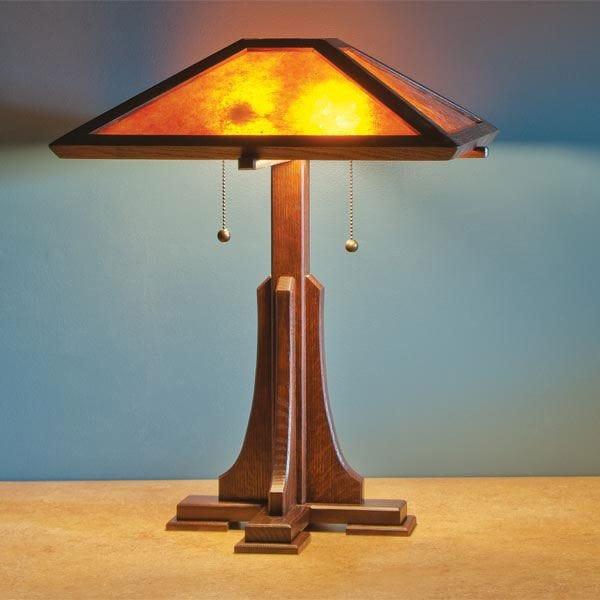 Arts and Craft Lamp - Downloadable Plan